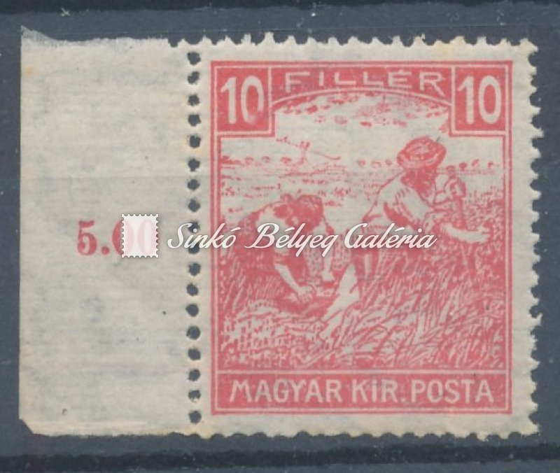 1916. Fehérszámú Arató - tévnyomat