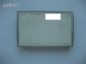 Sony HF 60 kazetta 5.