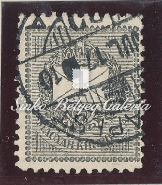1898 Feketeszámú krajcáros 1kr