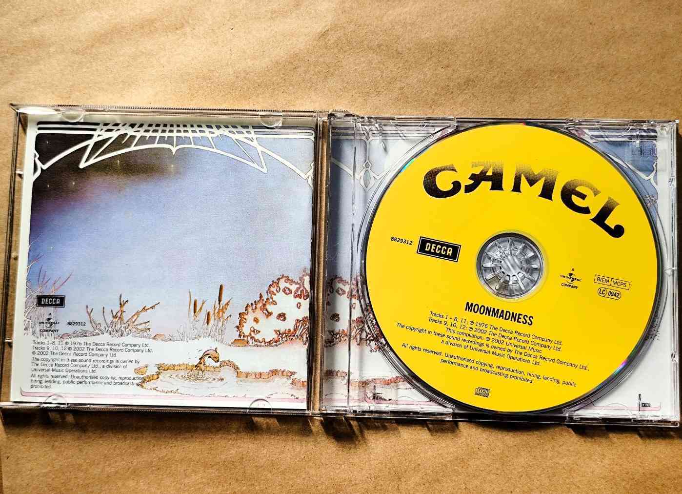 Camel  -  Moonmadness   CD   2002    Prog  Rock