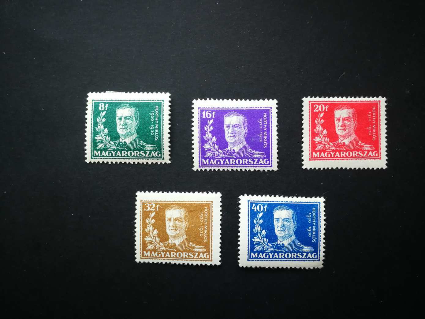 magyarorszag-1930-kormanyzoi-10-eves-evfordulo-falcos-kat-ar-4000-ft-h