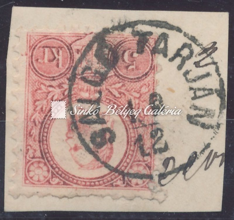 1871. Réznyomat 5kr, SALGÓ TARJÁN