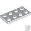 Lego Plate 2 x 4, White