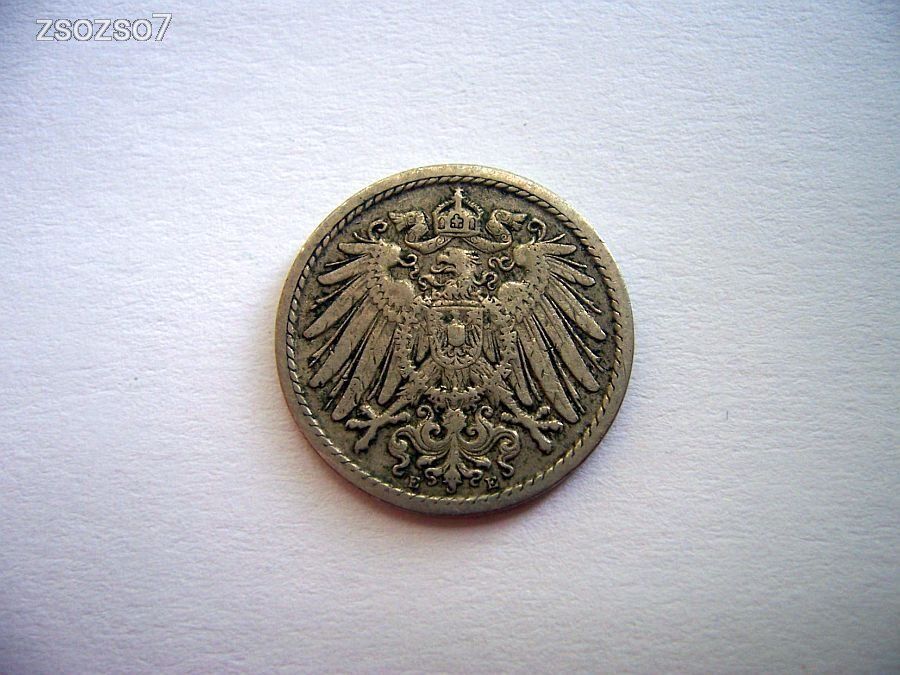 5 Pfennig 1901 E  Németország