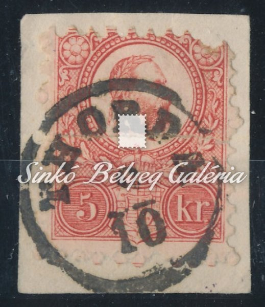 1871. Réznyomat 5kr, THORDA