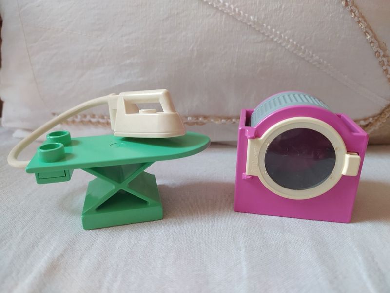 LEGO DUPLO retro babaház elemek