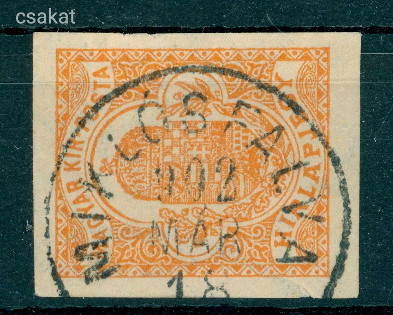 1900 hírlapbélyeg MIKLÓSFALVA bélyegzés Moson Burgenland Austria Gudlin E3.20 / 50p (e03)