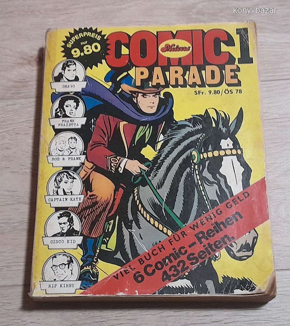 COMIC PARADE 1 - KÉPREGÉNYKÖNYV