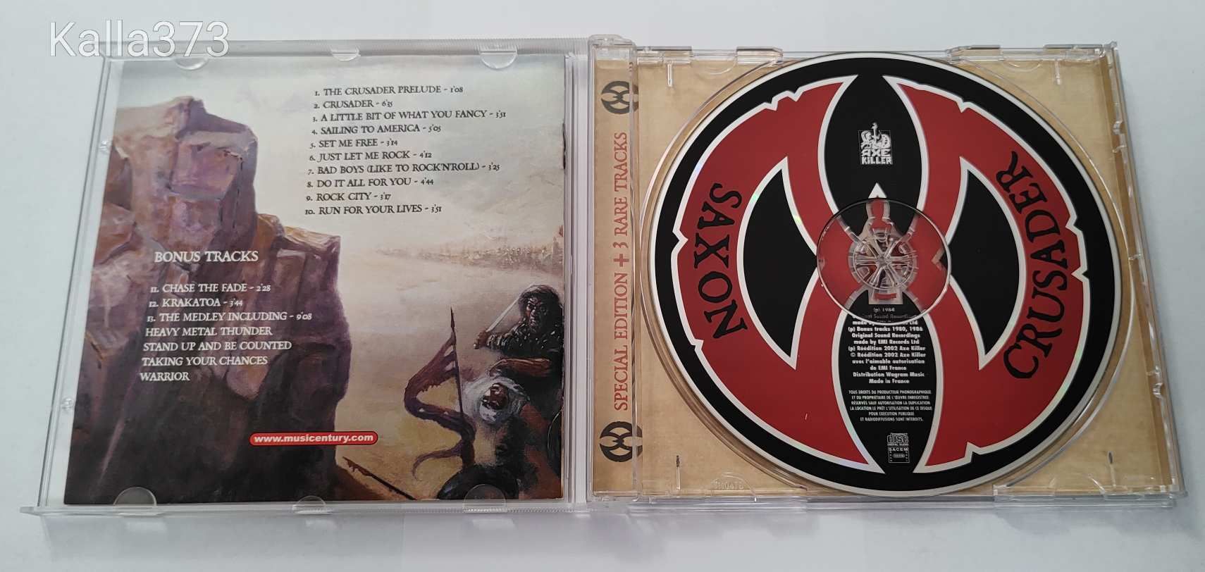 SAXON-Crusader Special Edition Cd