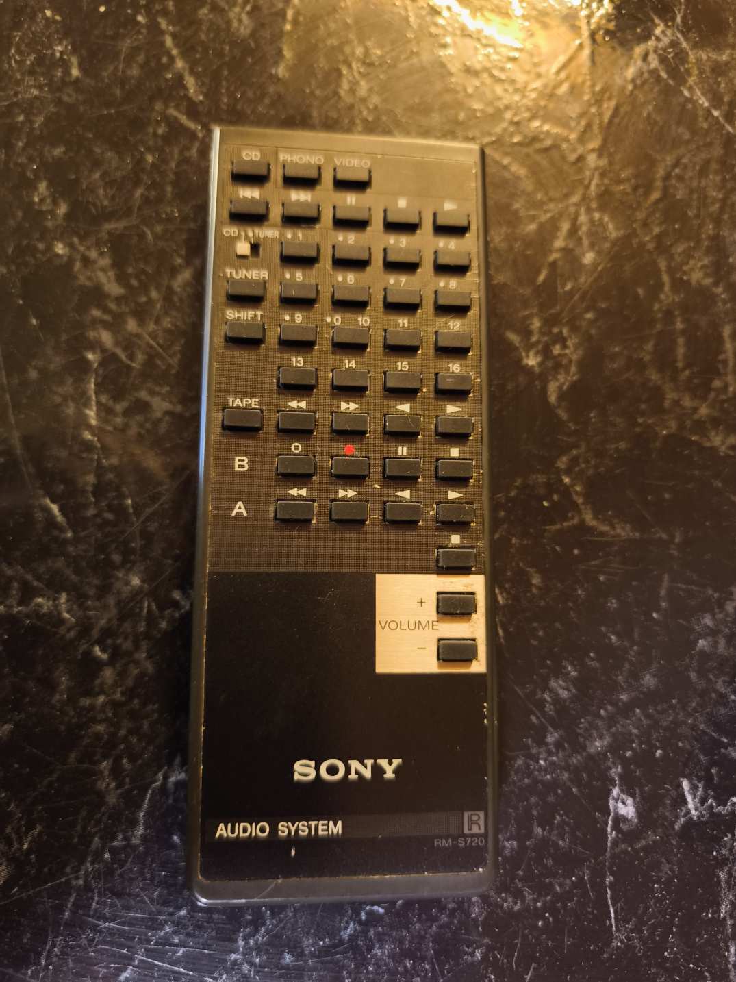 SONY RM-S720 RENDSZER TÁV