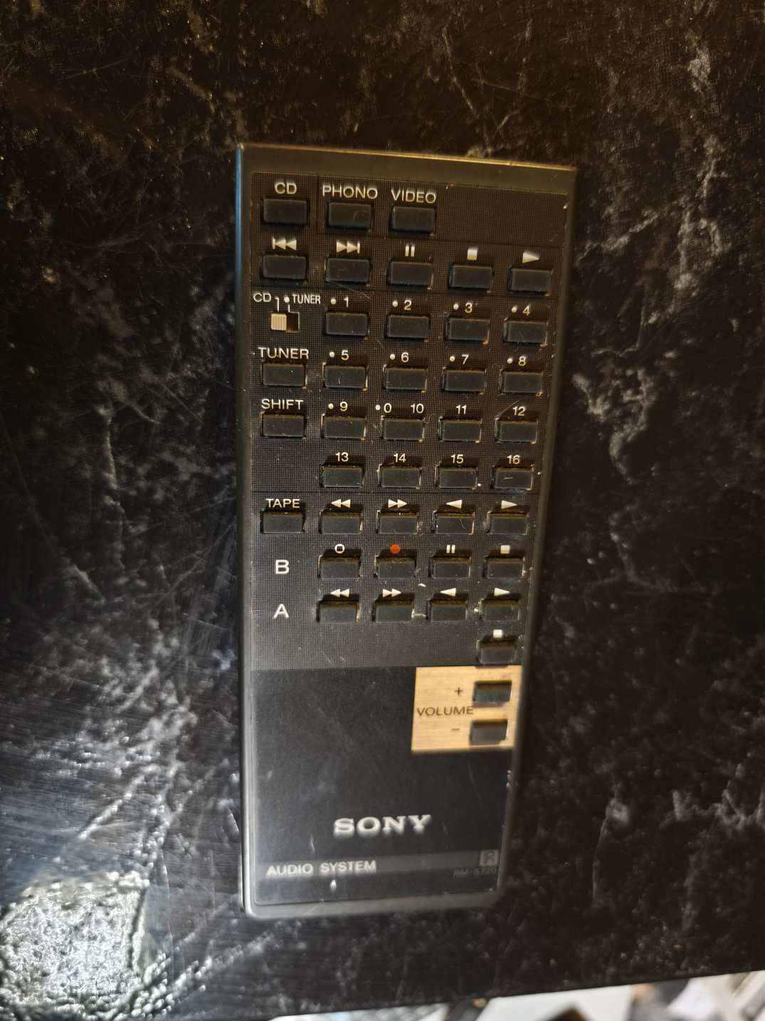 SONY RM-S720 RENDSZER TÁV