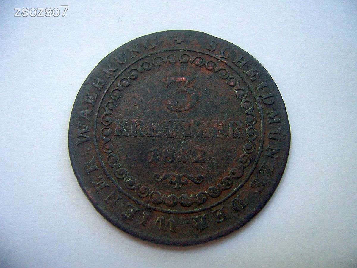 3 Krajcár 1812 O