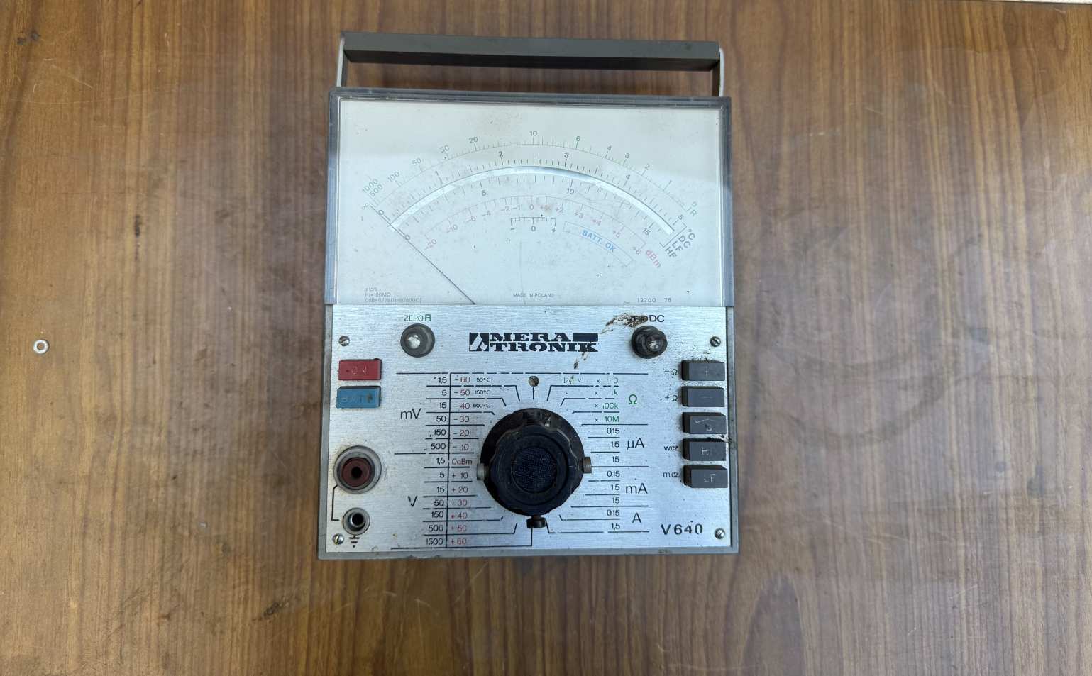 Meratronic analóg multimeter