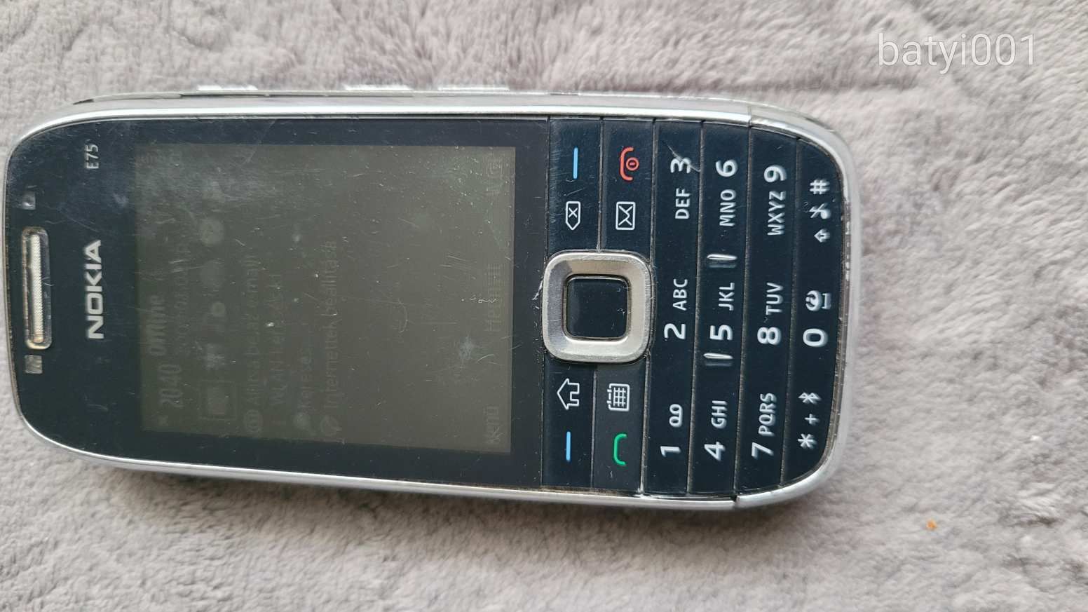 NOKIA E75 kártyafüggetlen magyar menüs HIBÁS