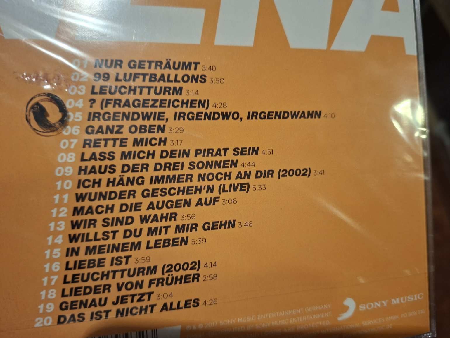 NENA 40  -cd