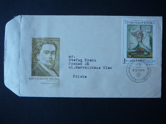 Csehszlovák FDC - futott
