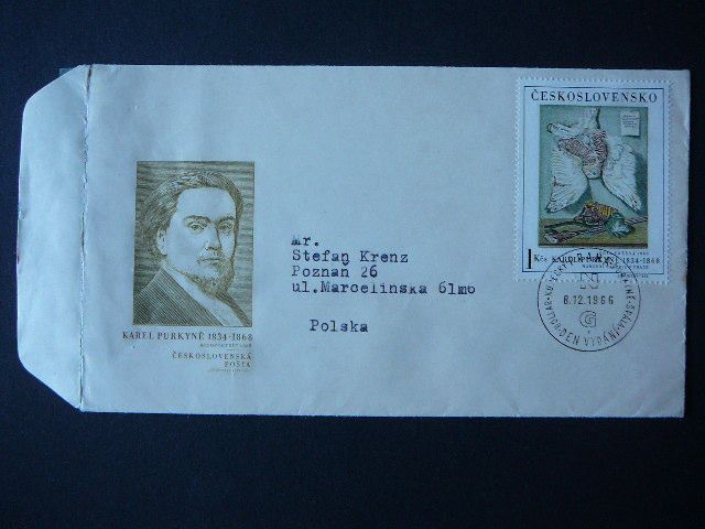 Csehszlovák FDC - futott