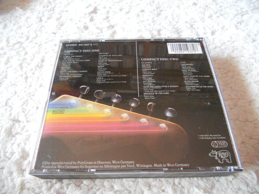 ERIC CLAPTON : Backtrackin      2CD