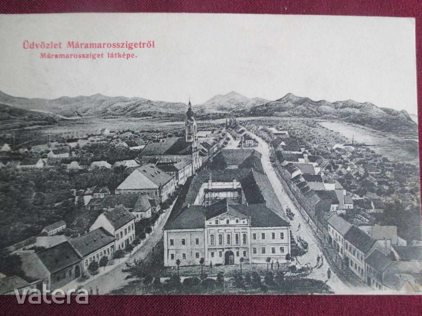 Máramarossziget (Erdély) - részletek, 1908.08.04.
