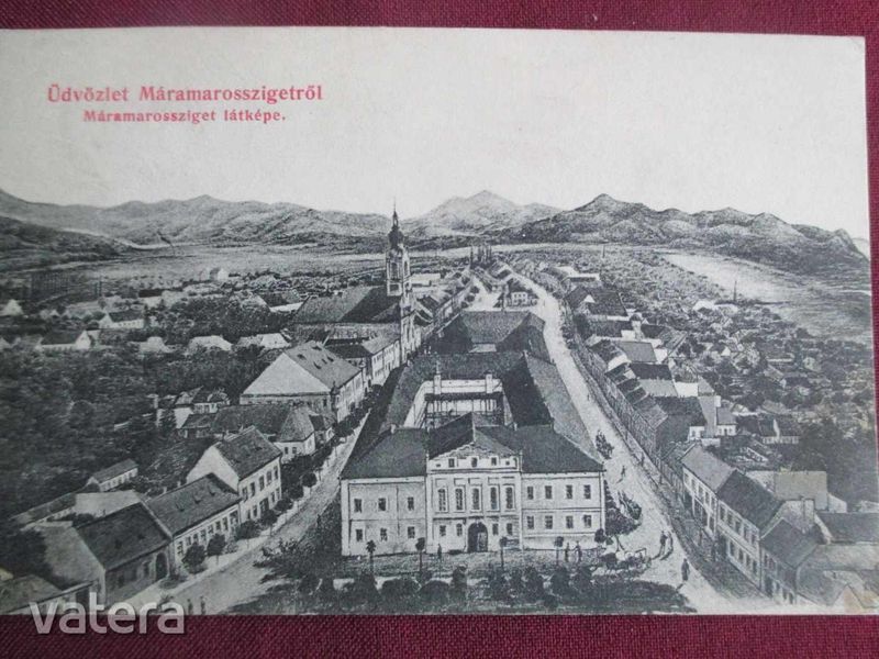 Máramarossziget (Erdély) - részletek, 1908.08.04.