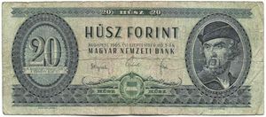 20 forint 1965 3.