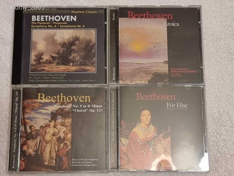 CD válogatás Beethoven (4 db-os)