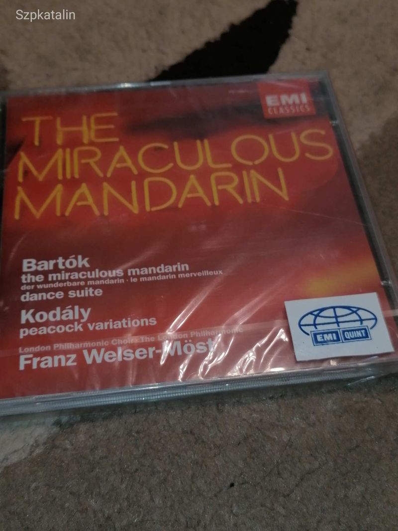 CD - Bartók - The Miraculous Mandarin