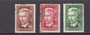 Magyarország 1949 Petőfi Sándor II. sor bélyegzett