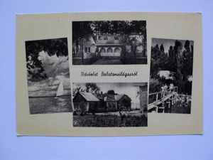 Balatonvilágos, Üdvözlet, 1956.