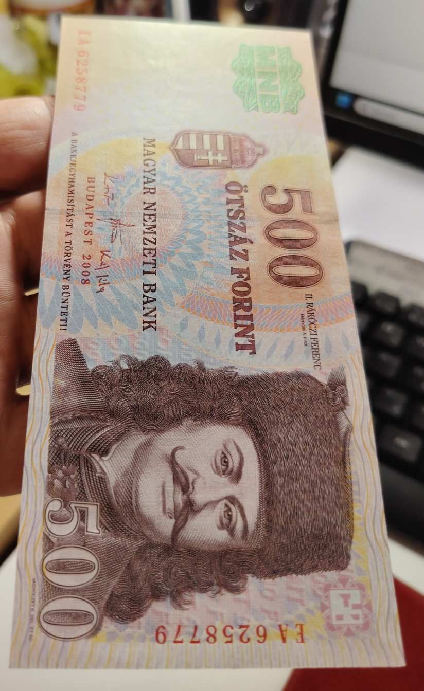 500 Forint 2008 EA UNC.
