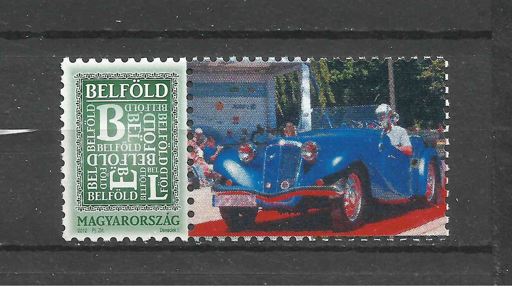 245 Személyes bélyeg Magyarország Aero 30 Sport 1936 Csehszlovákia