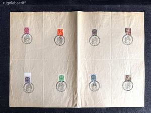 1934 MAGYARORSZÁG KORMÁNYZÓJÁNAK 75 SZÜLI NAP. NAGYBÁNYA BÉLYEG EMLÉKBÉLYEGZÉS, EMLÉKBÉLYEGZÉSSEL