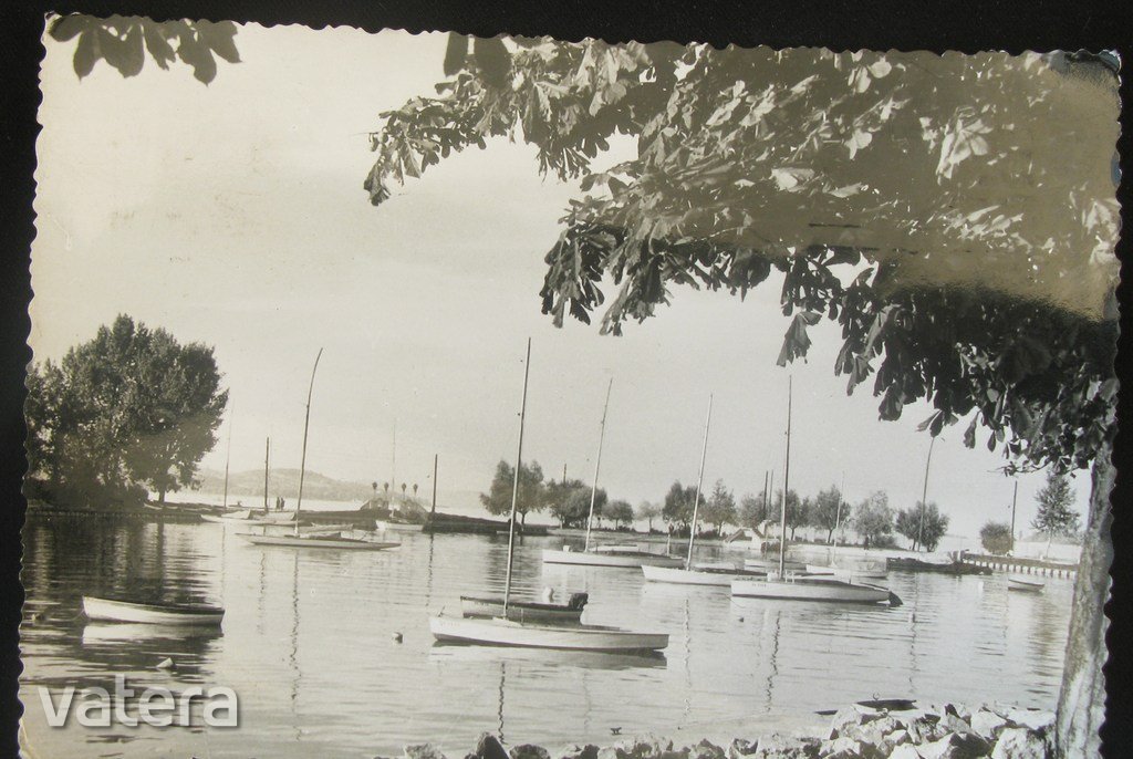 Balatonföldvár, kikötő, vitorlás