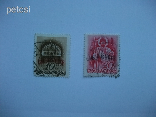 Magyar bélyeg / bélyegsor dél visszatér 1941 3.