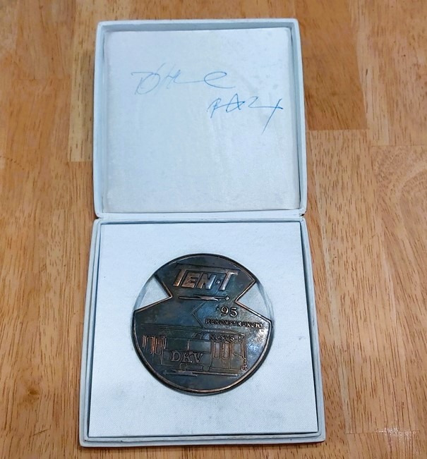 DKV bronz plakett