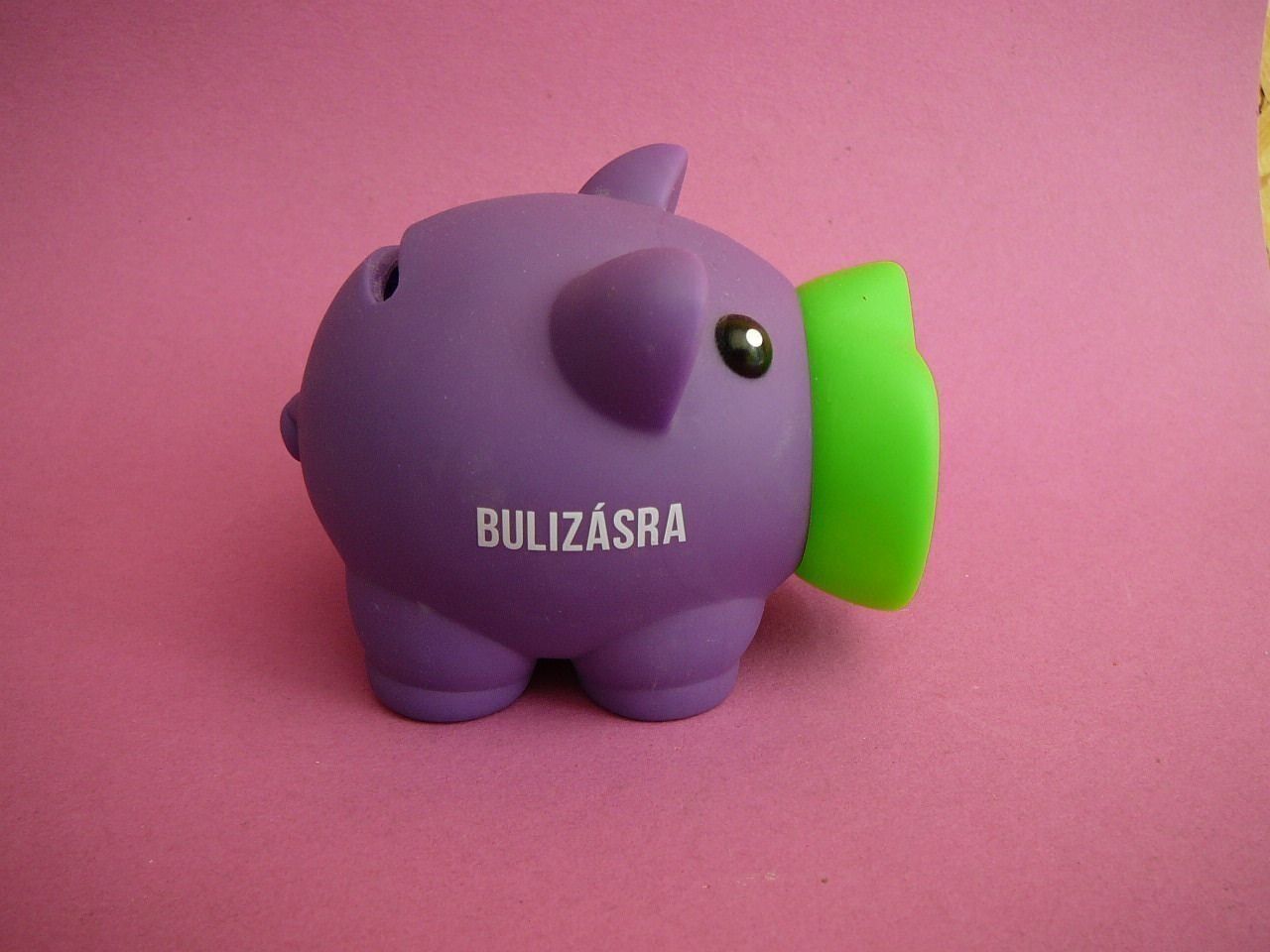malac persely, bulizásra