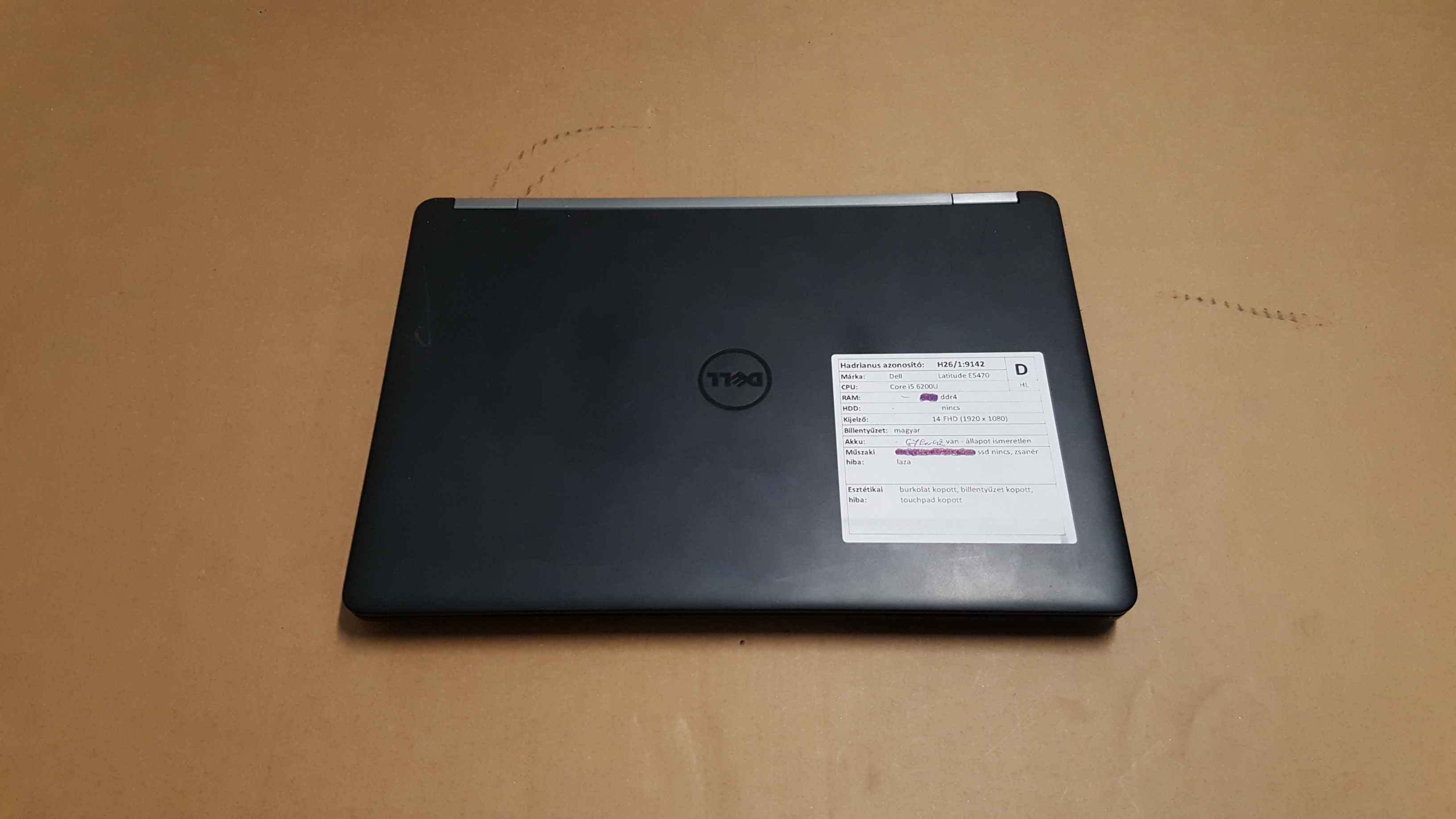 Dell Latitude E5470