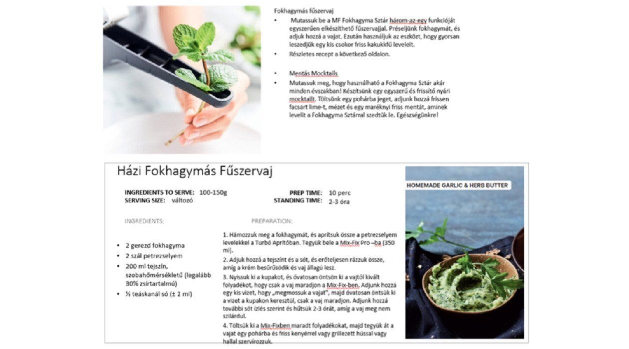 Tupperware Fokhagyma Sztár