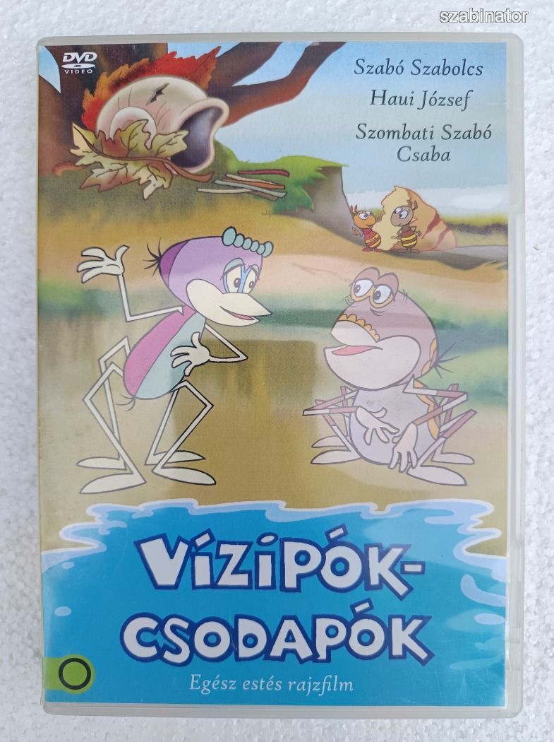 Vízipók-csodapók Szinkronos DVD!