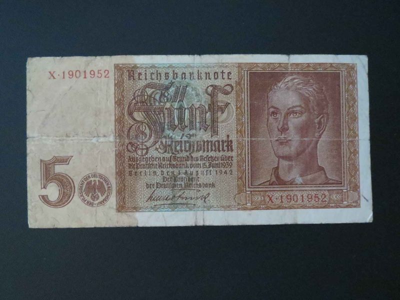 5 márka 1942 VG Németország