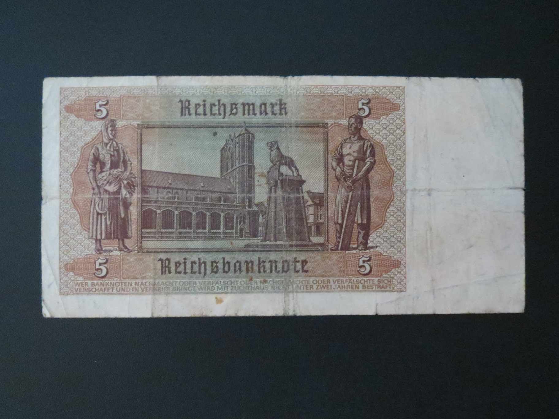 5 márka 1942 VG Németország