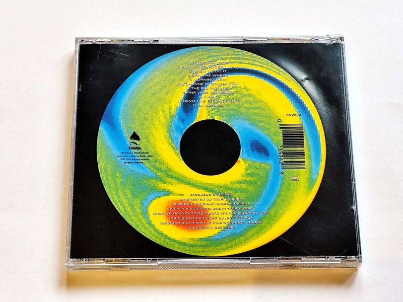 Devo   -   Smooth  Noodle  Maps   CD   1990.   Sweden     Synth-pop