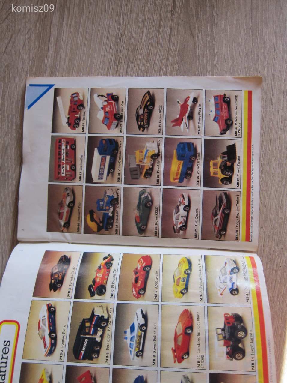 Matchbox   // 1986 - katalógus