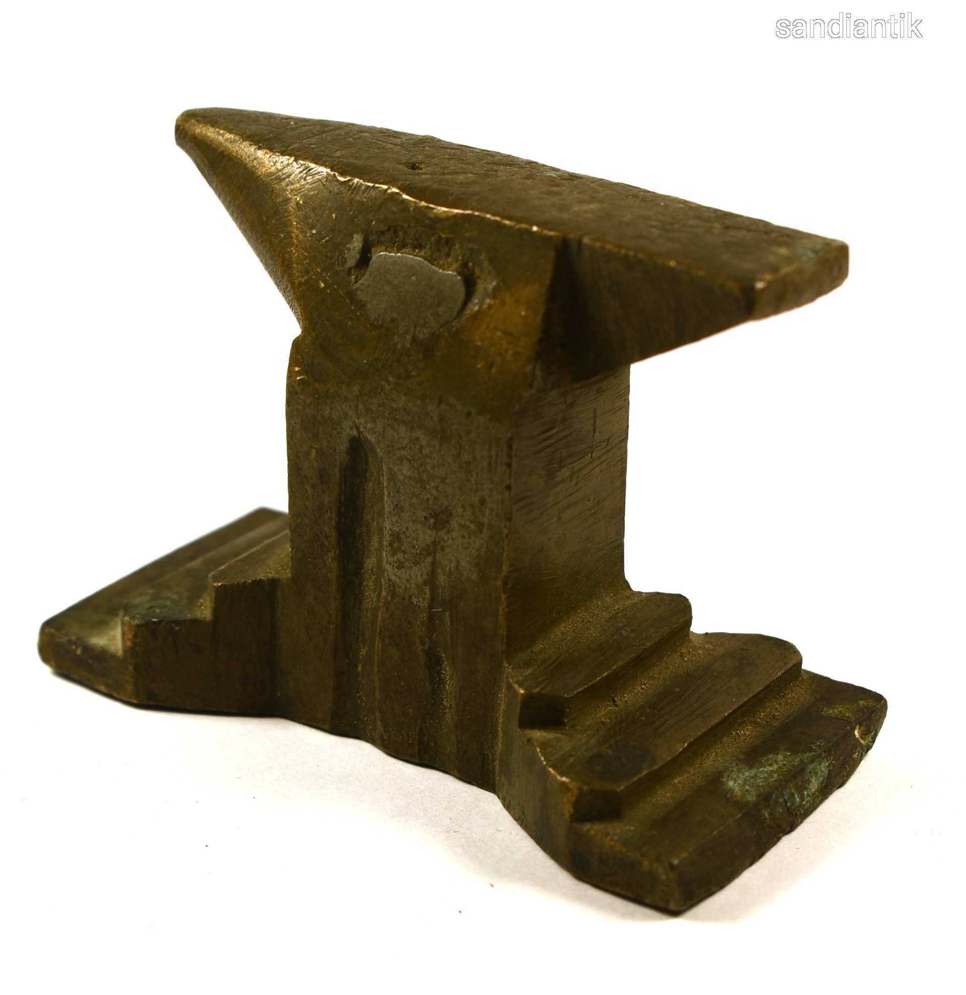PATINÁS BRONZ ÉKSZERÉSZ ÜLLŐ !