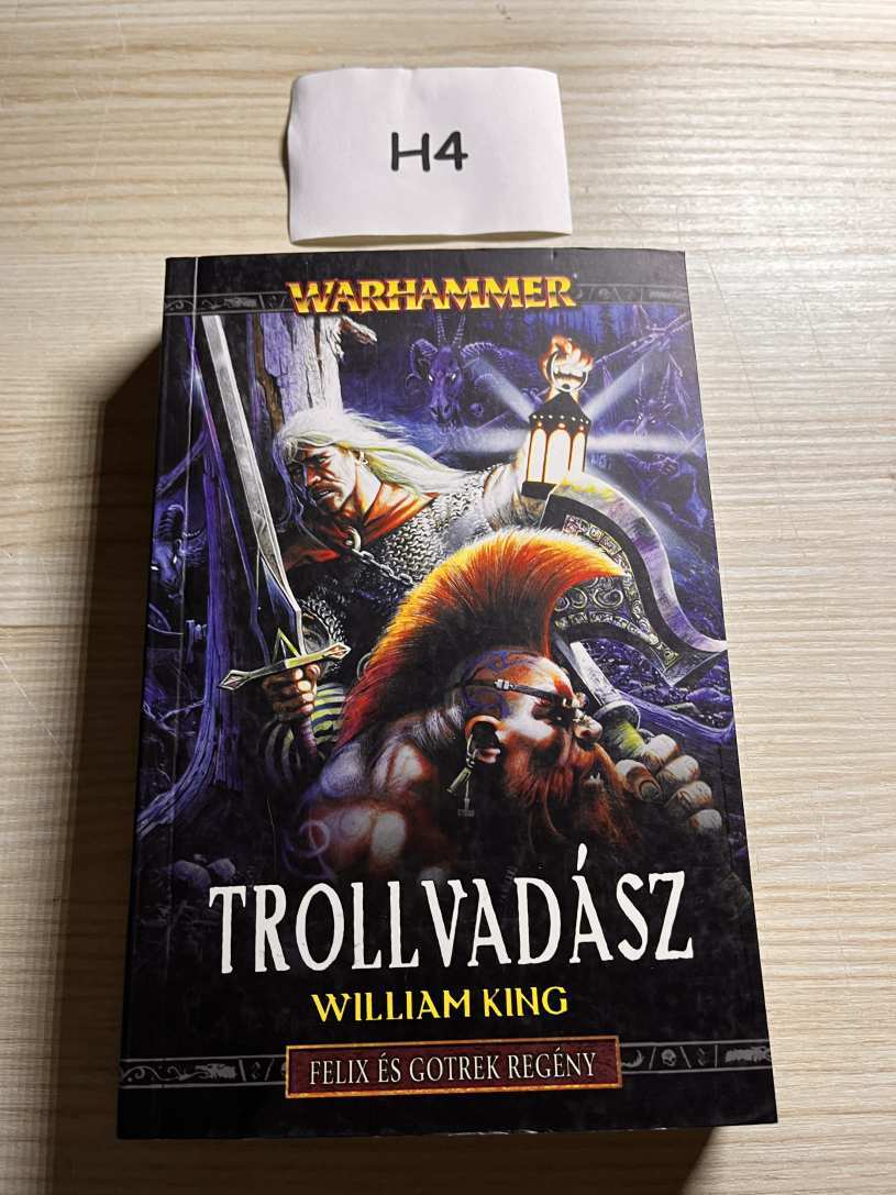 H4 William King - Trollvadász - Warhammer