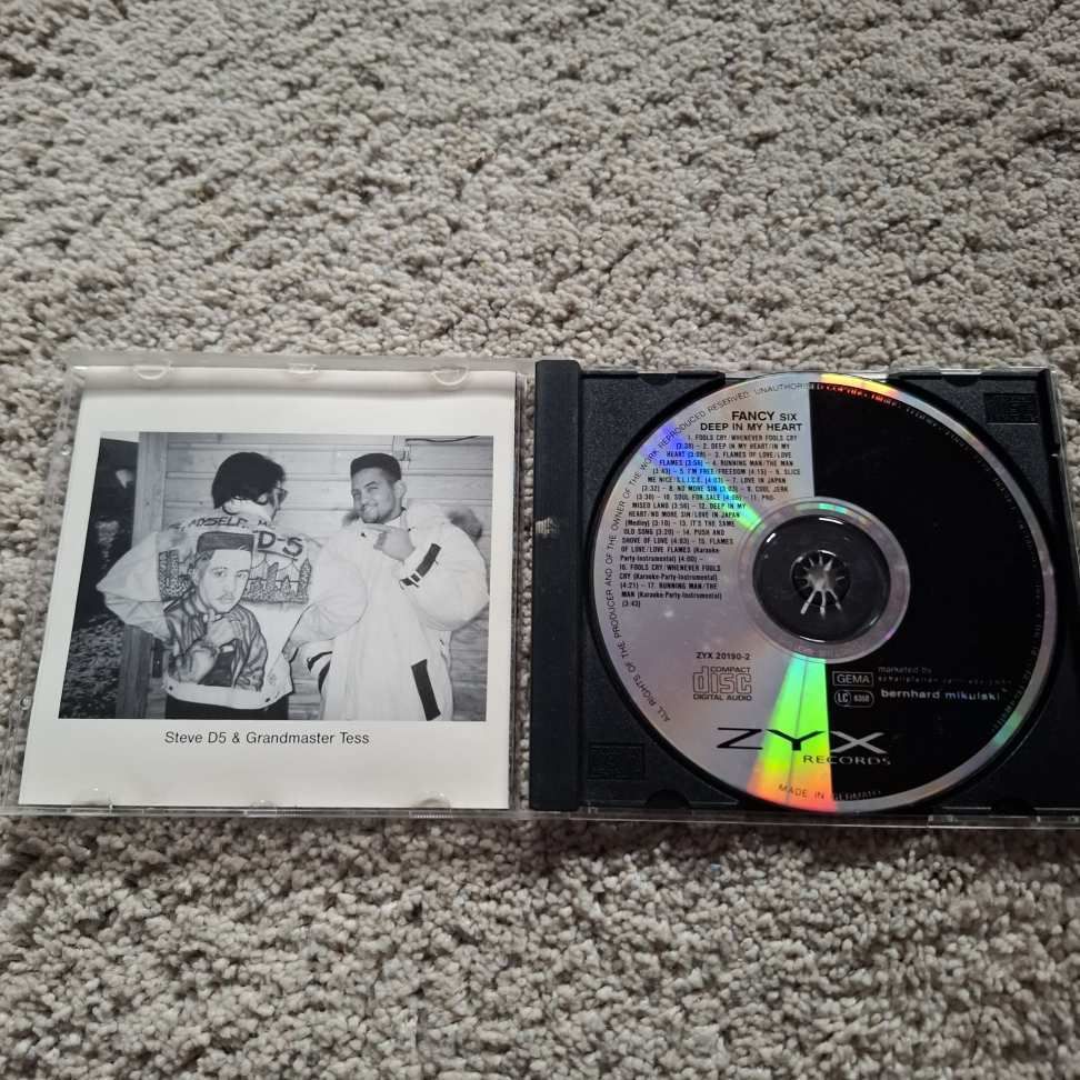 FANCY - SIX - DEEP IN MY HEART CD