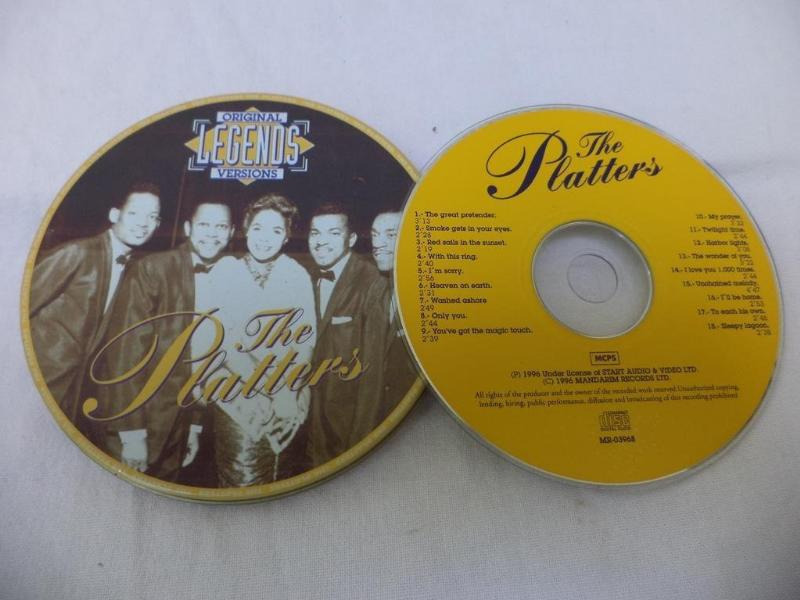 [ABC] THE PLATTERS - Legends CD (3931)