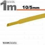 Zsugorcső 10/5 mm sárga