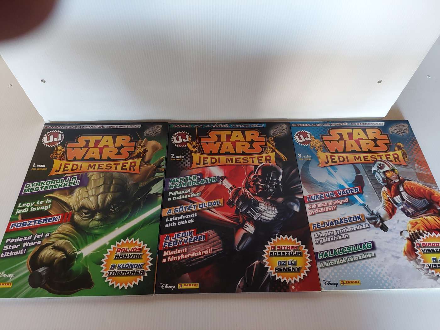 Star Wars - Jedi mester 3db együtt - könyv