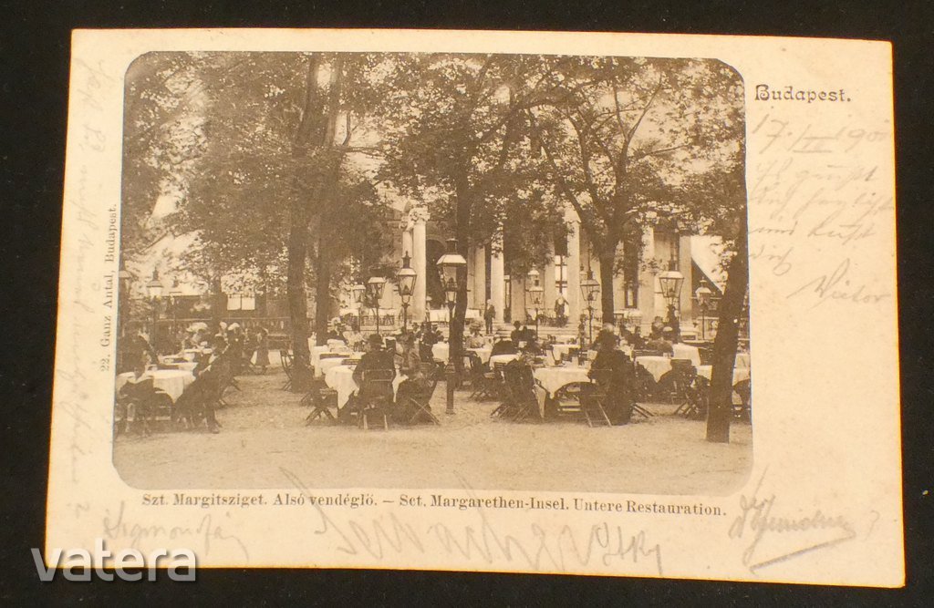 Budapest (Margitsziget), Alsó vendéglő